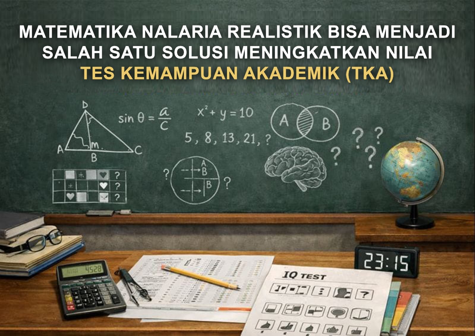 MATEMATIKA NALARIA REALISTIK (MNR) BISA MENJADI SALAH SATU SOLUSI MENINGKATKAN NILAI TES KEMAMPUAN AKADEMIK (TKA)